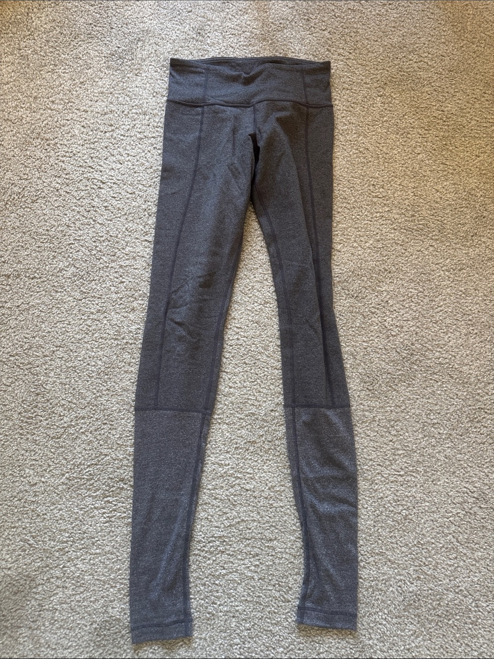 lululemon athletica Charcoal Gray High-Rise Leggings